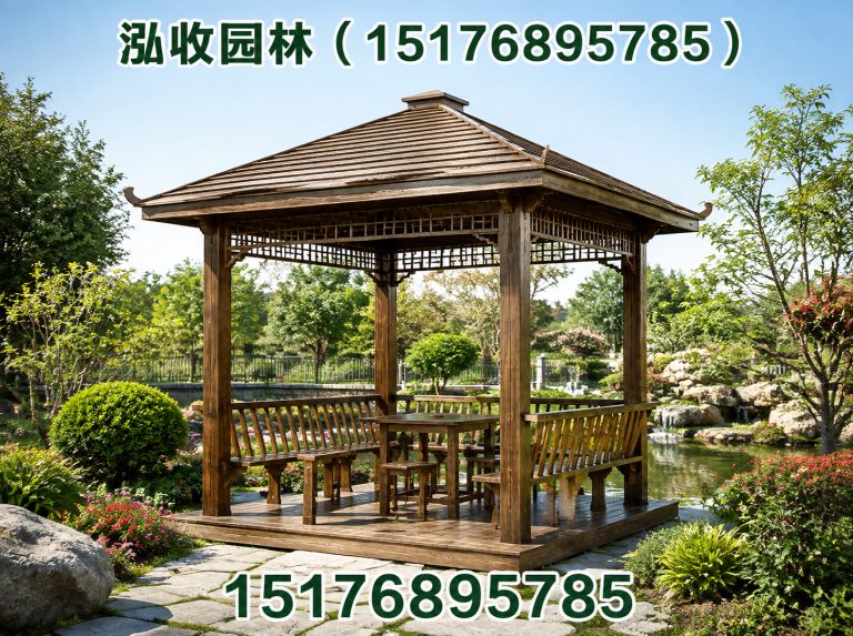 柳州防腐木展示图